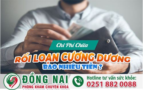Chi Phí Chữa Rối Loạn Cương Dương Bao Nhiêu?